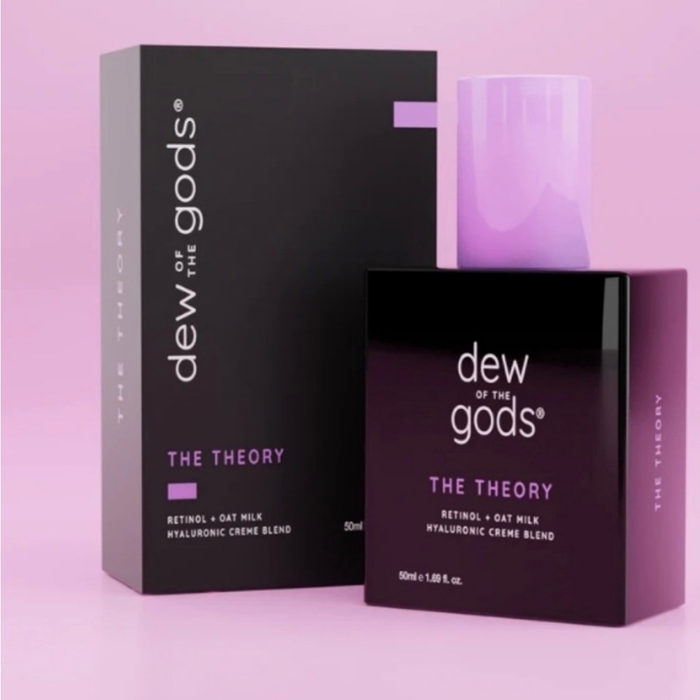 DEW OF THE GODS THE THEORY RETINOL + OAT MILK HYLAURONIC CRÈME BLEND $42